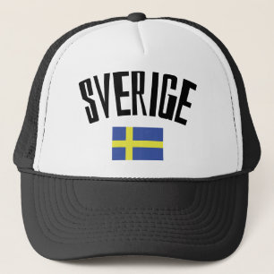 zweedse vlag trucker pet