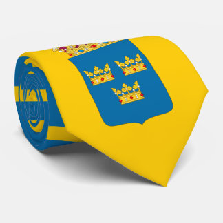 Zweedse vlag & wapen, Vlag van Zweden Stropdas