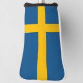 Zweedse vlag Zweden Golfheadcover (Draai 90)