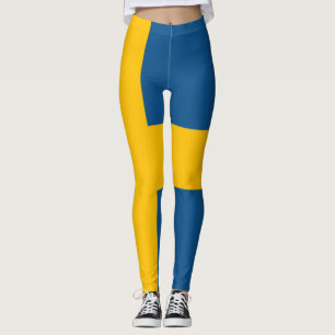 Zweedse vlag Zweden Leggings