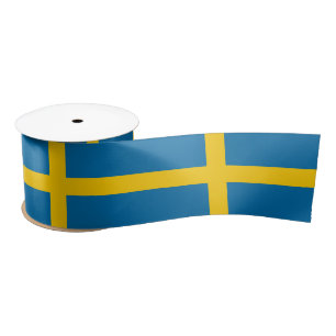 Zweedse vlag (Zweden) Lint