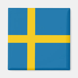 Zweedse vlag (Zweden) Magneet