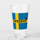 Zweedse voetbal glas (Voorkant)