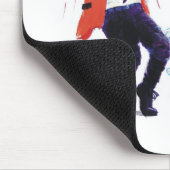 zweefdanser met poodle rok en zadelschoenen muismat (Hoek)