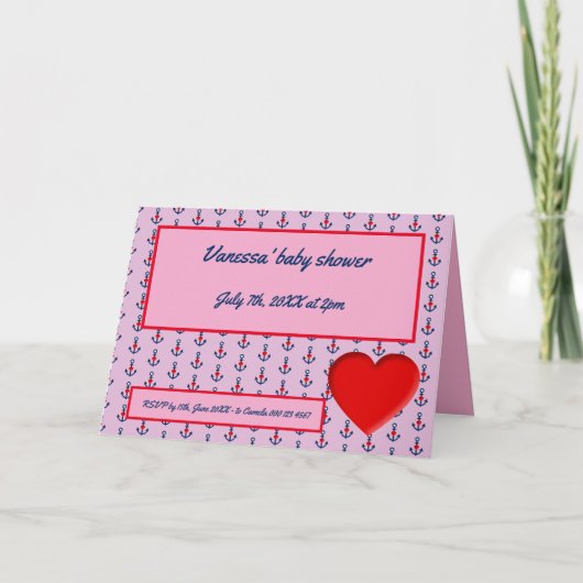 zweefroze uitnodiging (Voorkant)