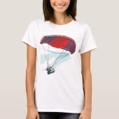 zweefvliegtuig t-shirt (Voorkant)