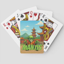 Zweep Hand van de bidsprinkhaan Kung Fu Kaarten—Ph Pokerkaarten
