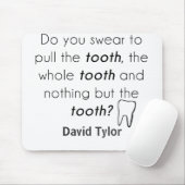 Zweer je? muismat (Met muis)