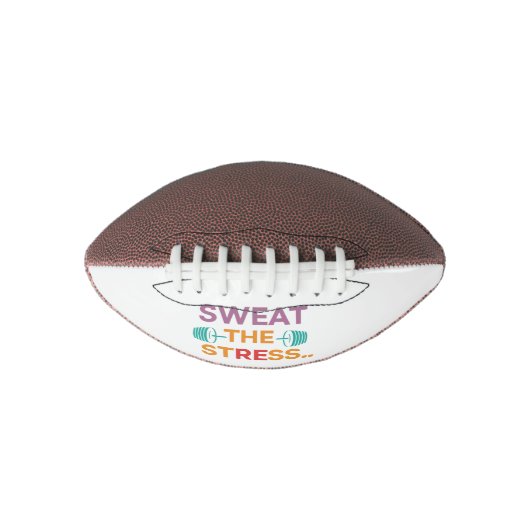 Zweet de stress american football (Voorkant)