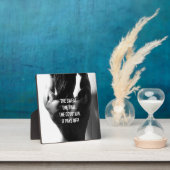 Zweet, Tijd, Devotie Vrouwen Workout Motivatie Fotoplaat (Insitu)