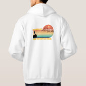 Zweetkap Retro Vintage "Wanderlust Hoodie (Achterkant)