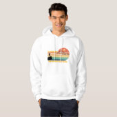 Zweetkap Retro Vintage "Wanderlust Hoodie (Voorkant volledig)