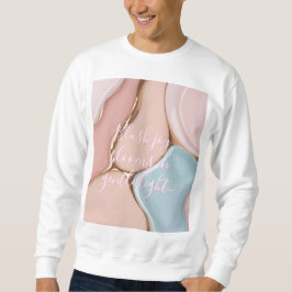 Zweetshirt met stijlvol abstract grafisch ontwerp trui