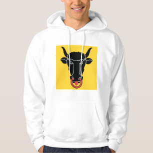 Zweetshirt met vlag van kanton Uri, Zwitserland Hoodie