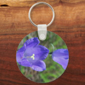 Zwei blaue Glockenblumen Sleutelhanger (Voorkant)