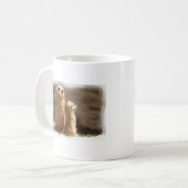 Zwei Erdmaennchen Koffiemok (Voorkant links)