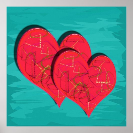 Zwei Herzen Poster (Voorkant)