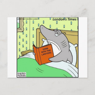 Zwem Met De Advocaten Grappige T-Shirts Cadeaus & Briefkaart