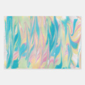 Zwemafdrukken Inpakpapier Vel (Voorkant 3)