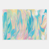 Zwemafdrukken Inpakpapier Vel (Voorkant 2)