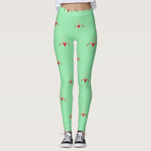 zwembaarheid op groen leggings