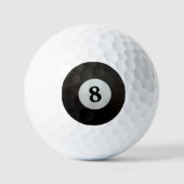 Zwembad 8 Ball Biljart Golfballen (Voorkant)