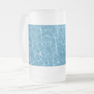 Zwembad Frosted 16 oz Frosted Glass Mok
