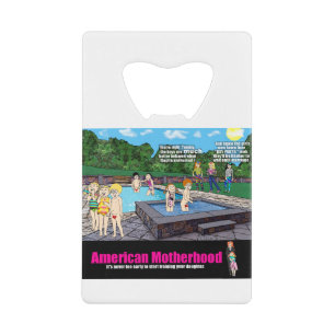 zwembad-gecensureerd kredietkaart flessenopener