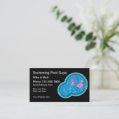 Zwembad Leuke Visitekaartjes (Staand voorkant)