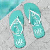 Zwembad Life Turquoise Teenslippers