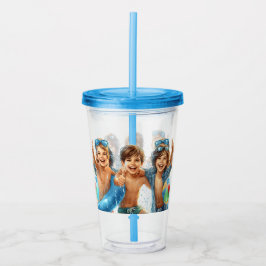 Zwembad Party Zomer Fun Pool Party Acryl Drinkbeker