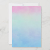 Zwembad Party Zomer Verjaardag Party Uitnodiging (Achterkant)