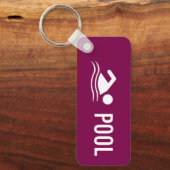 Zwembad Sleutelhanger (Voorkant)