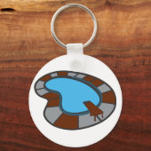 zwembad sleutelhanger (Voorkant)