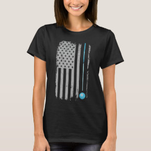 Zwembad Speler Hoodie - Biljart 8 Ball Amer T-shirt