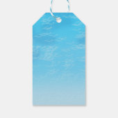 Zwembad Verjaardag Leuk Feest Cadeaulabel (Achterkant)