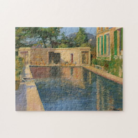 Zwembad, Zuid-Frankrijk | Sir John Lavery Legpuzzel (Horizontaal)