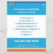 Zwembaddiensten Flyer (Voorkant)