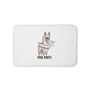 Zwembadfeest Llama Eenhoring Drijvend Shirt Grappi Badmat