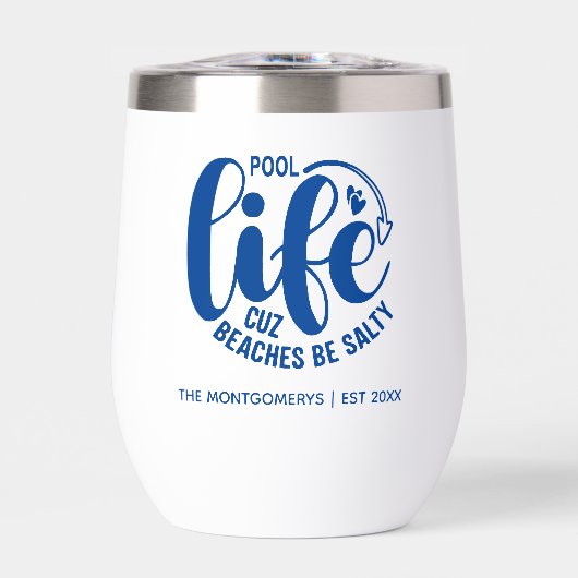 Zwembadleven is beter (Voorkant)