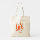 Zwembadleven is beter tote bag (Achterkant)
