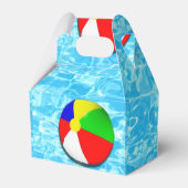 Zwembolpartij Bedankdoosjes (Achterkant)