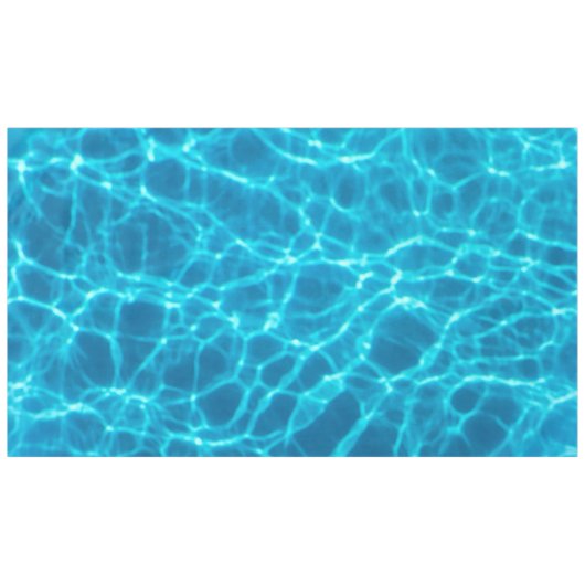 Zwembolwater. Ripple Water. Sun Reflection Tafelkleed (Voorkant (Horizontaal))