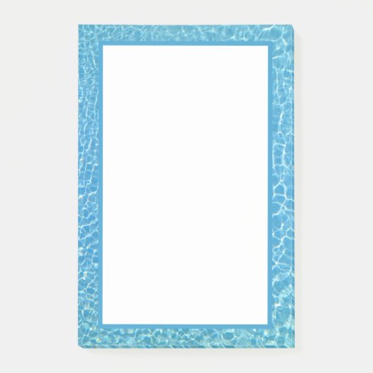 Zwembool Koel Blauw water Afdrukken Post-it® Notes (Voorkant)