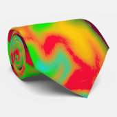 Zwemel Blauw Stropdas 4 (Opgerold)