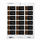 Zwemel III Etiket (Full Sheet)