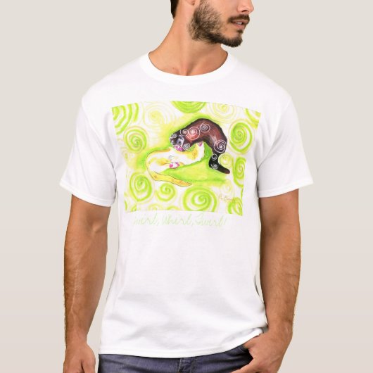 Zwemel, Whirl, Twirl. T-shirt (Voorkant)