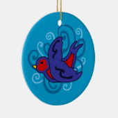 Zwemelen Keramisch Ornament (Rechts)