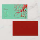 Zwemelen nr. 0024 visitekaartje (Voorkant / Achterkant)