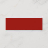 Zwemelen nr. 0025 mini visitekaartje (Achterkant)